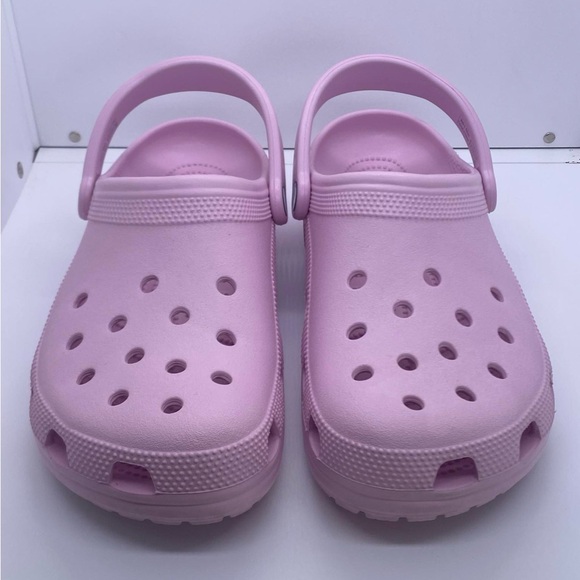 CROCS Classic Light Pink Shoes Women’s 11 Men’s 9 - Picture 2 of 8